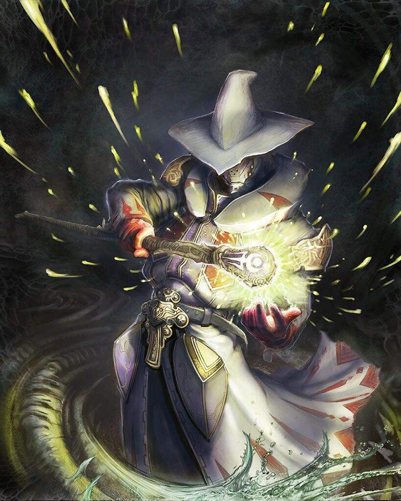 White Mage Artwork from Mobius Final Fantasy