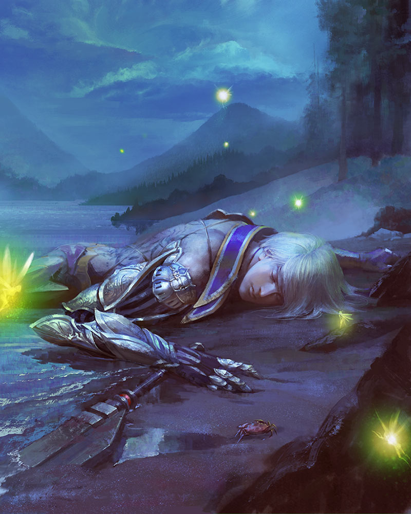 Wol Awakens Artwork from Mobius Final Fantasy