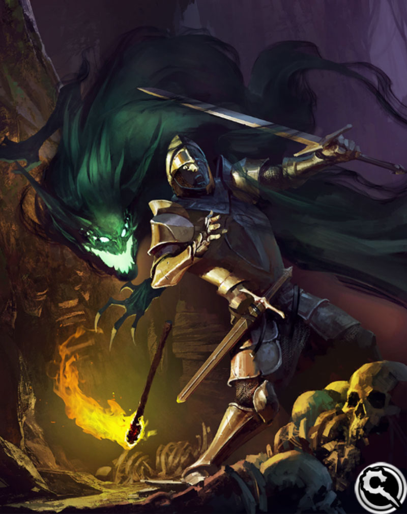 Wraith Artwork from Mobius Final Fantasy