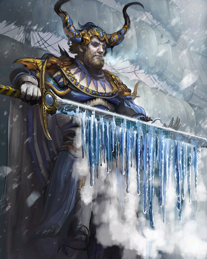 Xezat Artwork from Mobius Final Fantasy