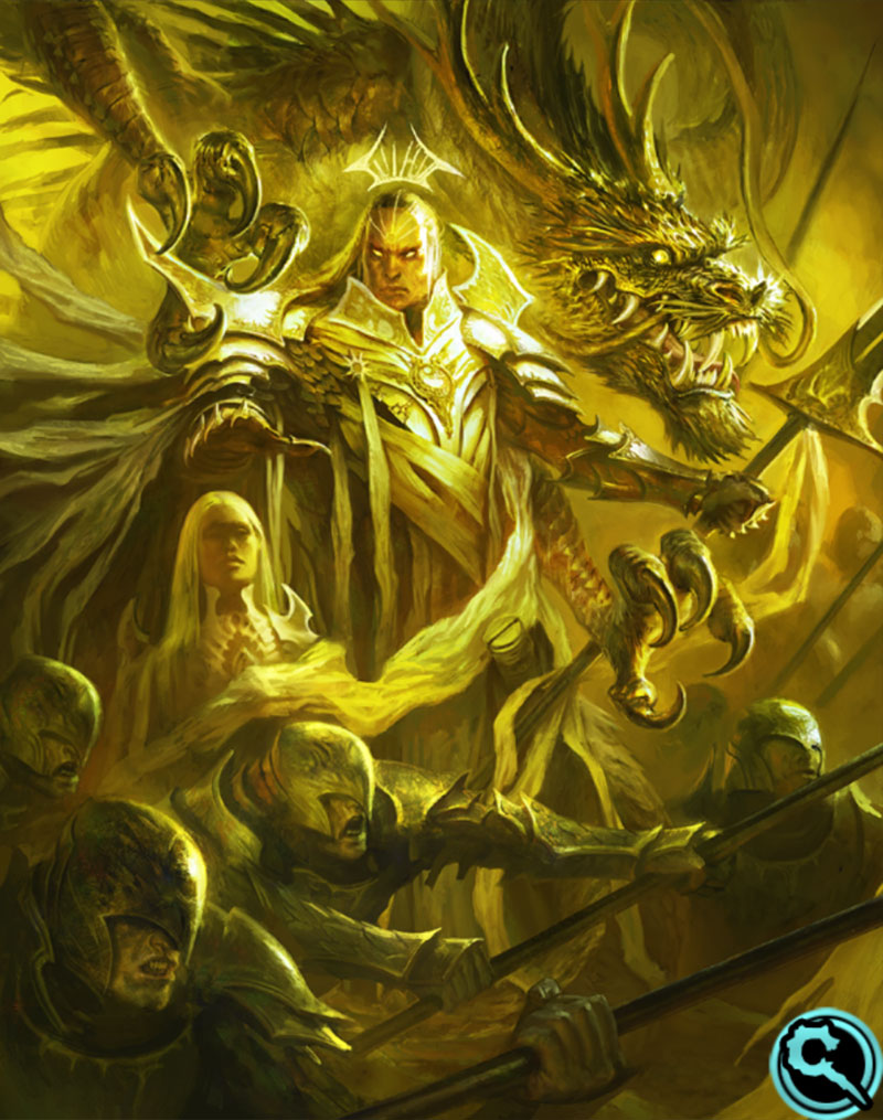Yellow Emperor Artwork from Mobius Final Fantasy
