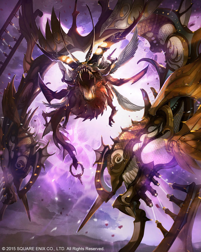 Zodiark Artwork from Mobius Final Fantasy