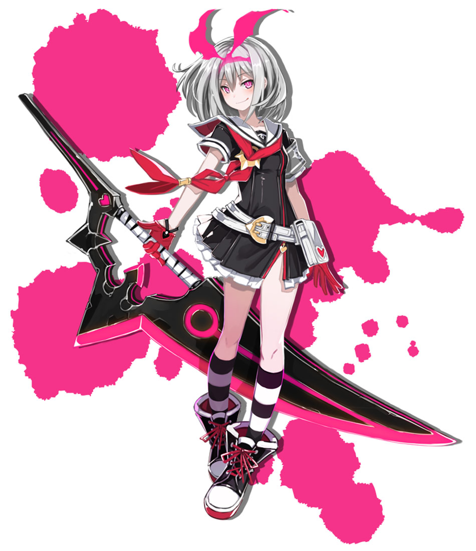 Alice, Massacre Mode Character Art from Mary Skelter: Nightmares