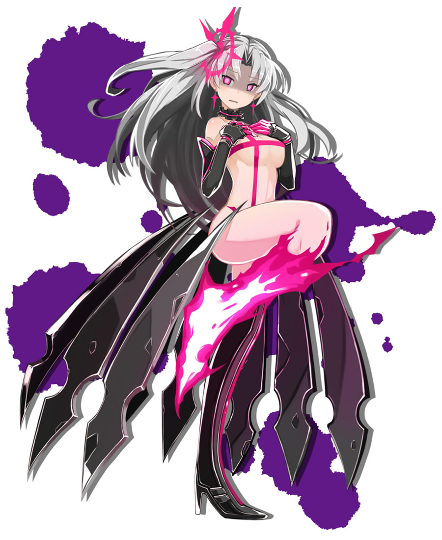 Cinderella, Blood Skelter Mode Character Art from Mary Skelter: Nightmares