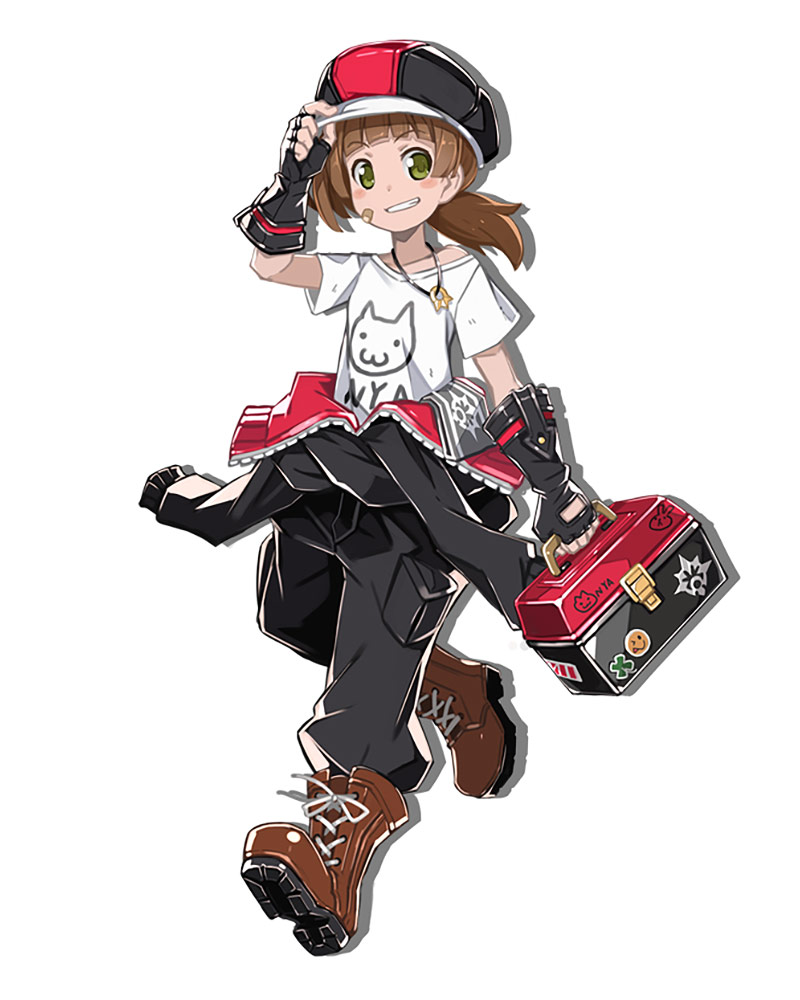 Clara Character Art from Mary Skelter: Nightmares