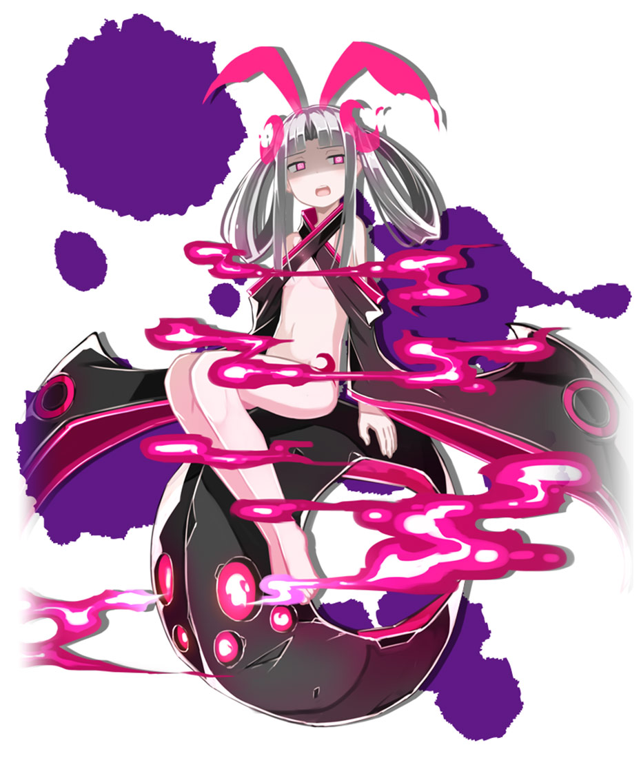 Kaguya, Blood Skelter Mode Character Art from Mary Skelter: Nightmares