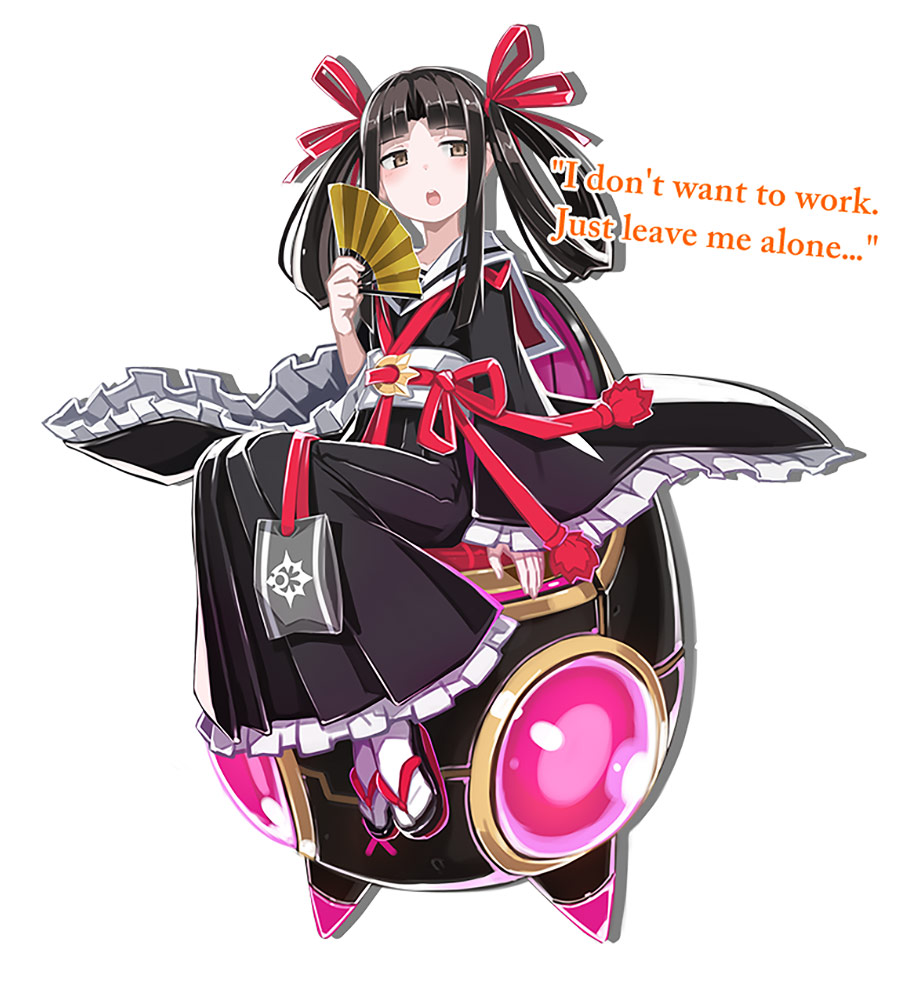 Kaguya Character Art from Mary Skelter: Nightmares