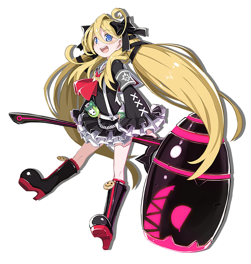 Rapunzel Character Art from Mary Skelter: Nightmares