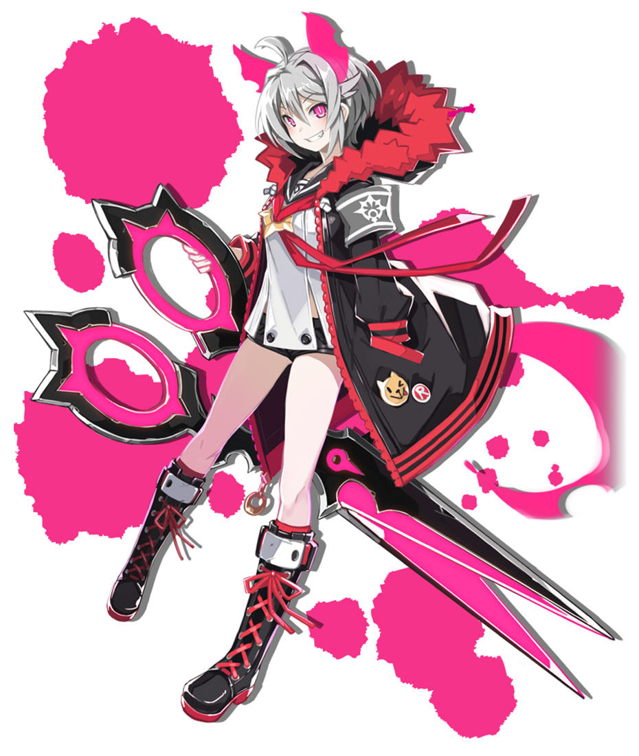 Red Riding Hood, Massacre Mode Character Art from Mary Skelter: Nightmares