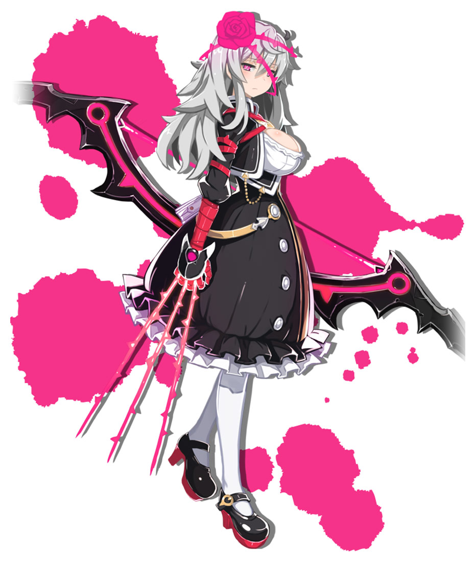 Sleeping Beauty, Massacre Mode Character Art from Mary Skelter: Nightmares