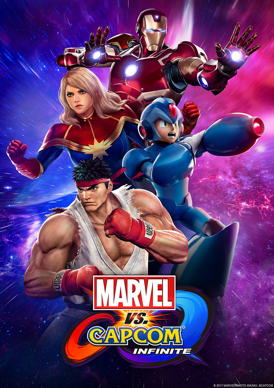 Characters Poster Artwork from Marvel vs. Capcom: Infinite