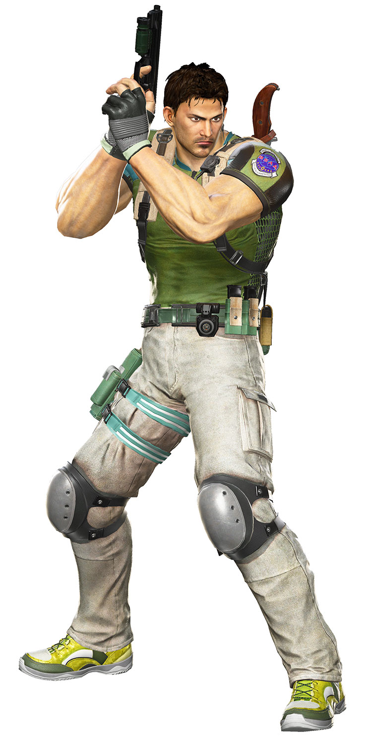Chris Character Art from Marvel vs. Capcom: Infinite