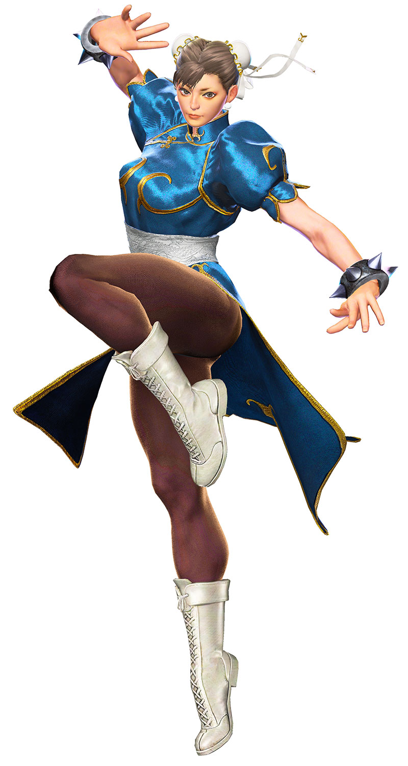 Chun-Li Character Art from Marvel vs. Capcom: Infinite
