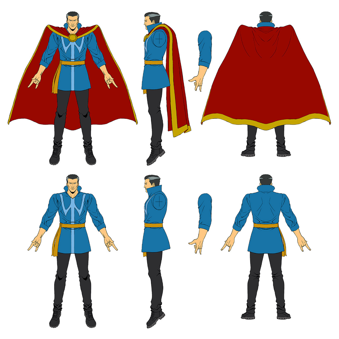 Doctor Strange Concept Artwork from Marvel vs. Capcom: Infinite