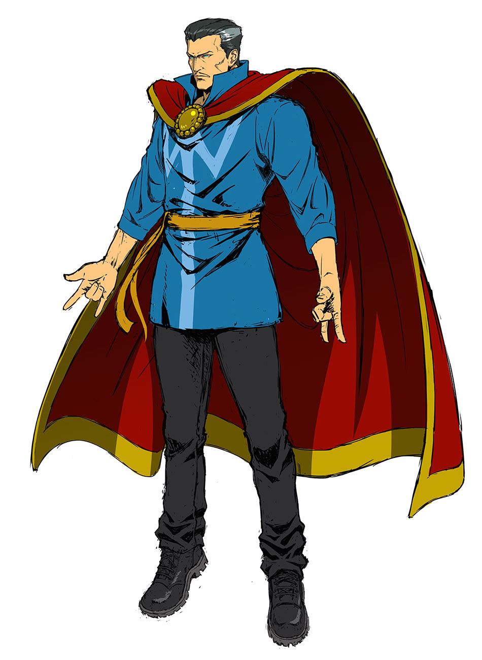 Doctor Strange Concept Art from Marvel vs. Capcom: Infinite