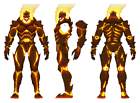Dormammu Molten Costume Artwork