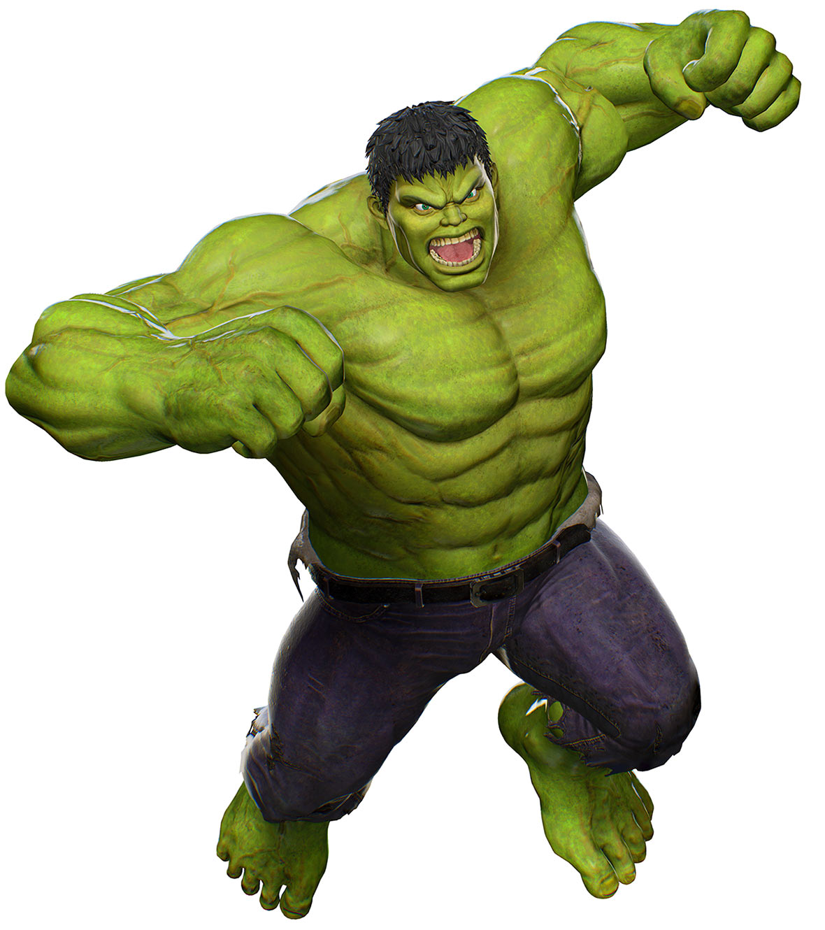 Hulk Character Art from Marvel vs. Capcom: Infinite