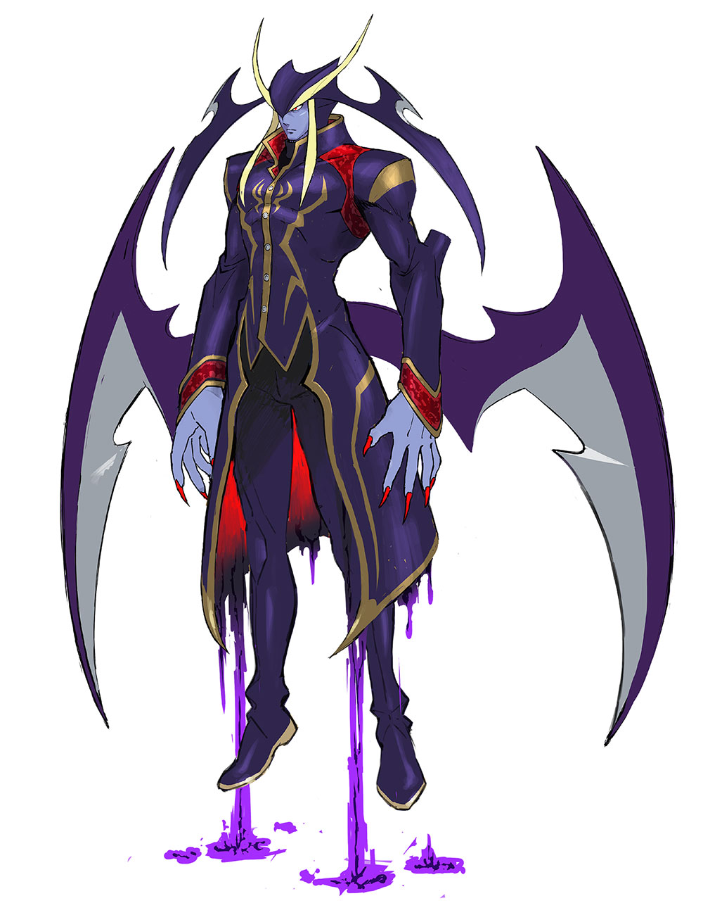 Jedah Dohma Concept Art from Marvel vs. Capcom: Infinite