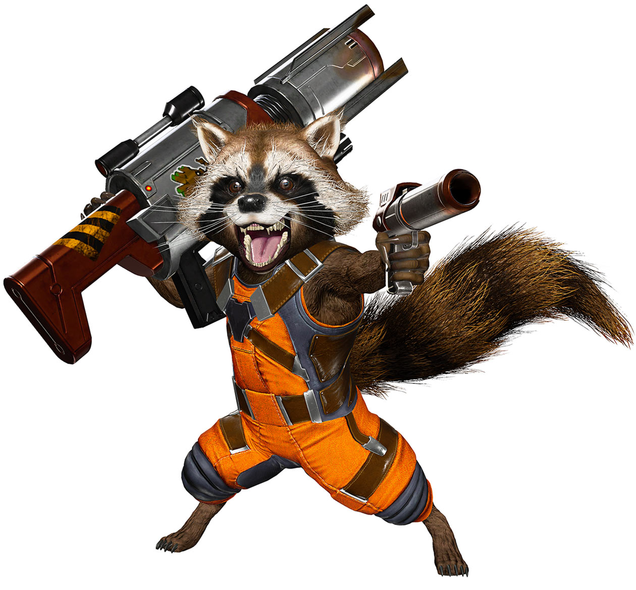 Rocket Character Art from Marvel vs. Capcom: Infinite