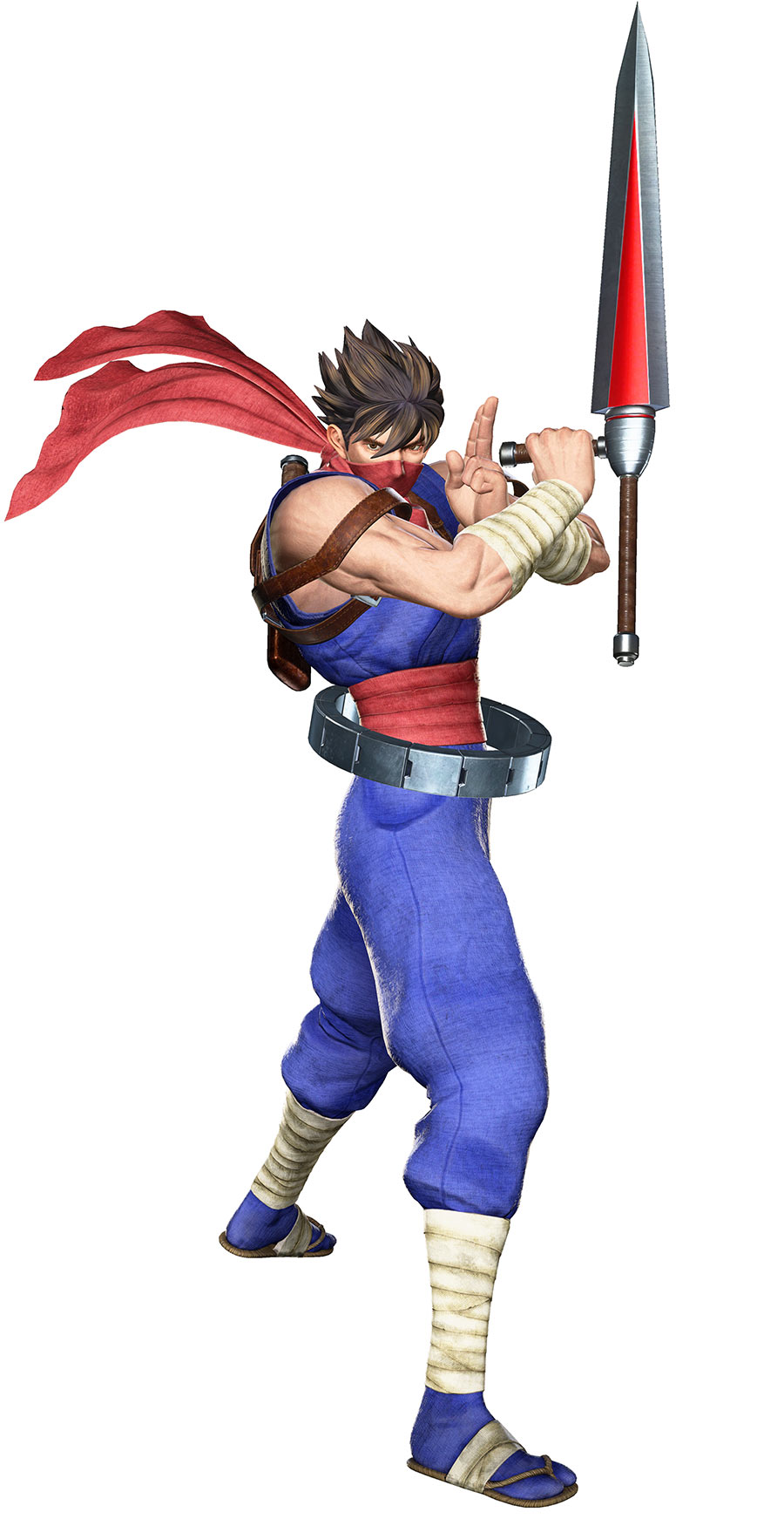 Strider Hiryu Character Art from Marvel vs. Capcom: Infinite