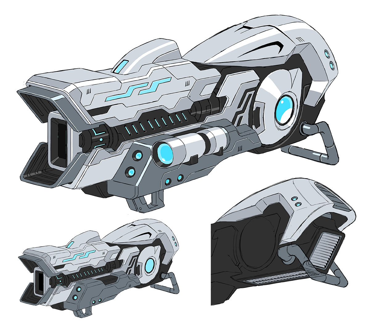 Superior Iron Man Weapon Art from Marvel vs. Capcom: Infinite