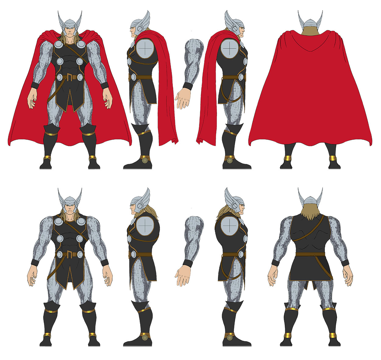 Thor Concept Artwork from Marvel vs. Capcom: Infinite