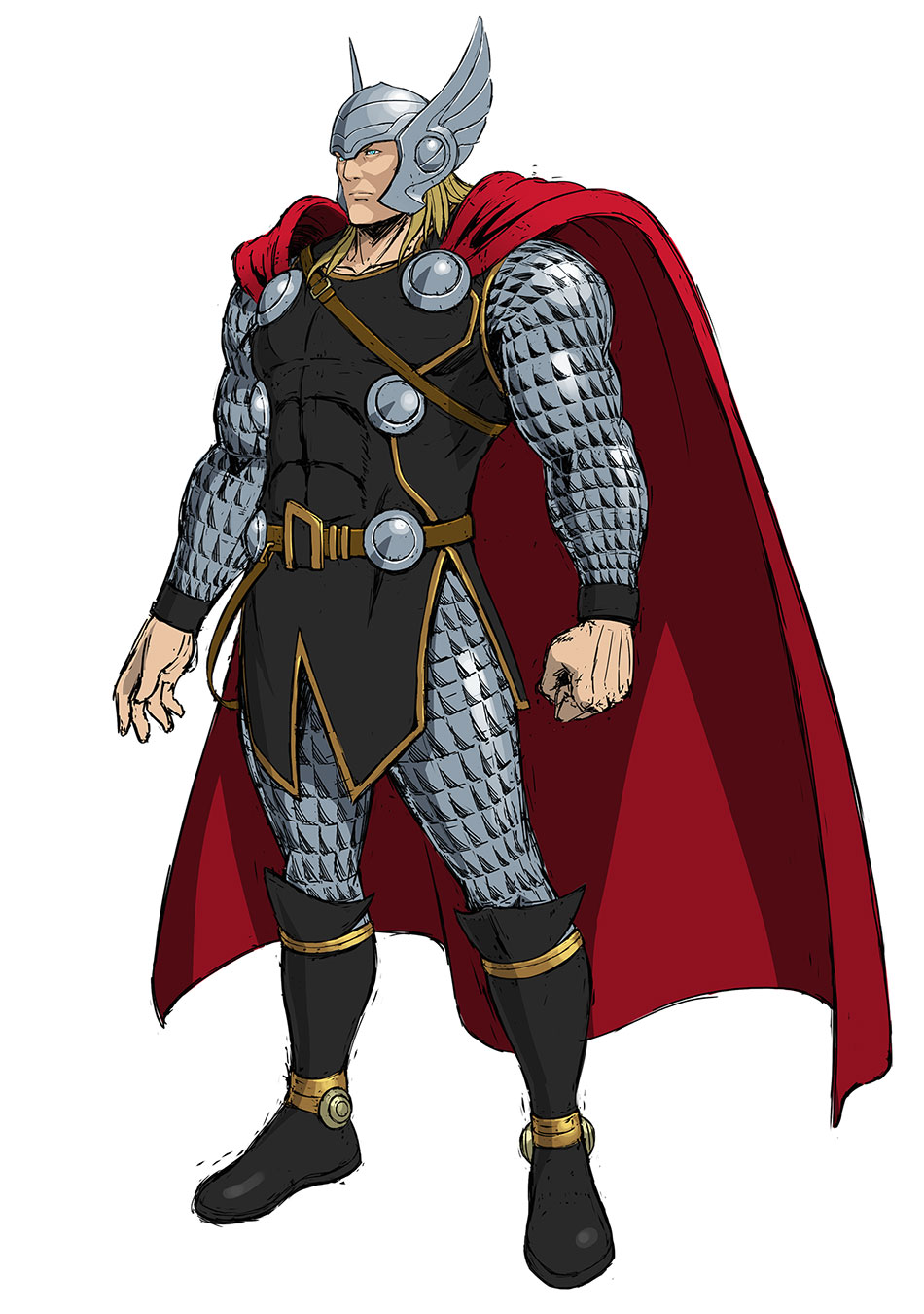 Thor Concept Art from Marvel vs. Capcom: Infinite