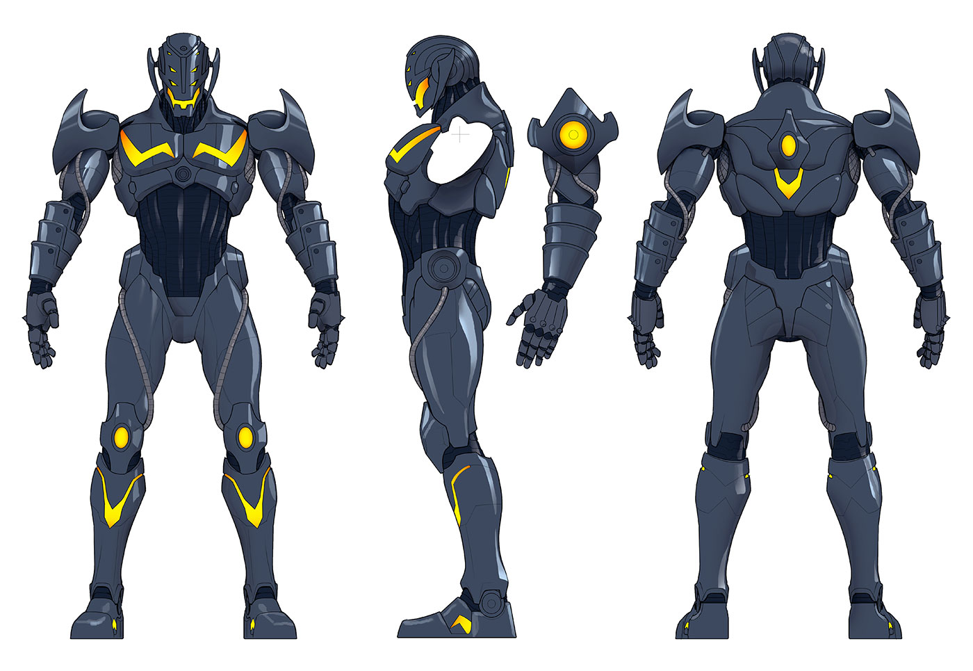 Ultron Conquest Costume Artwork from Marvel vs. Capcom: Infinite