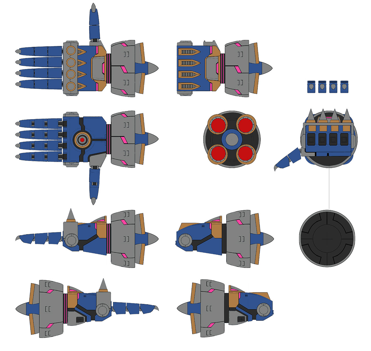 Ultron Omega Hands Concept Art from Marvel vs. Capcom: Infinite