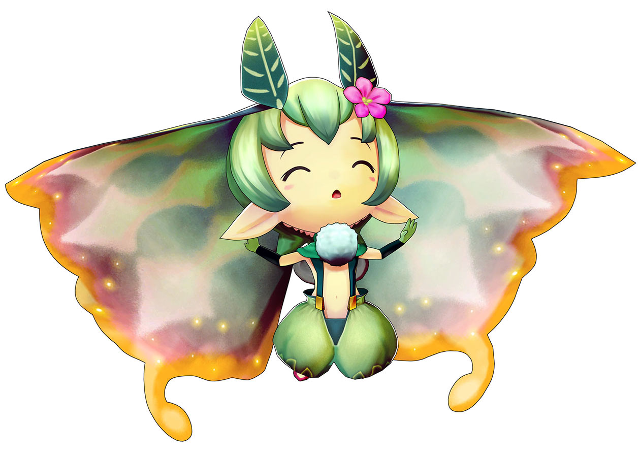 Alraune Character Art from Nights of Azure