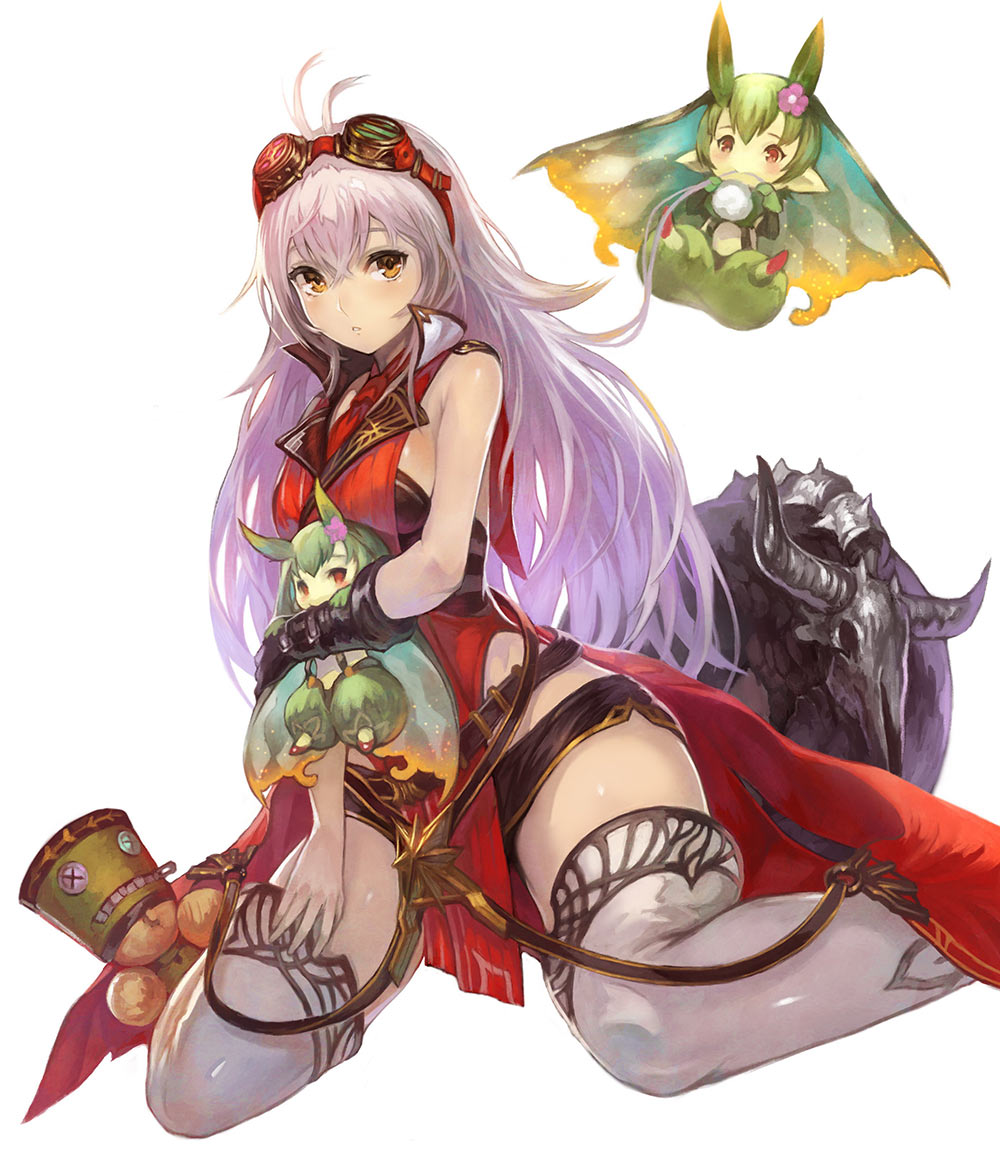 Arnice & Servans Character Art from Nights of Azure