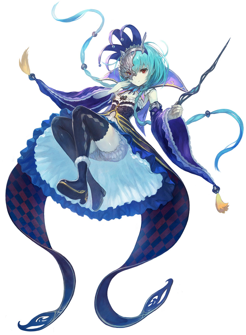 Christophorus Character Art from Nights of Azure
