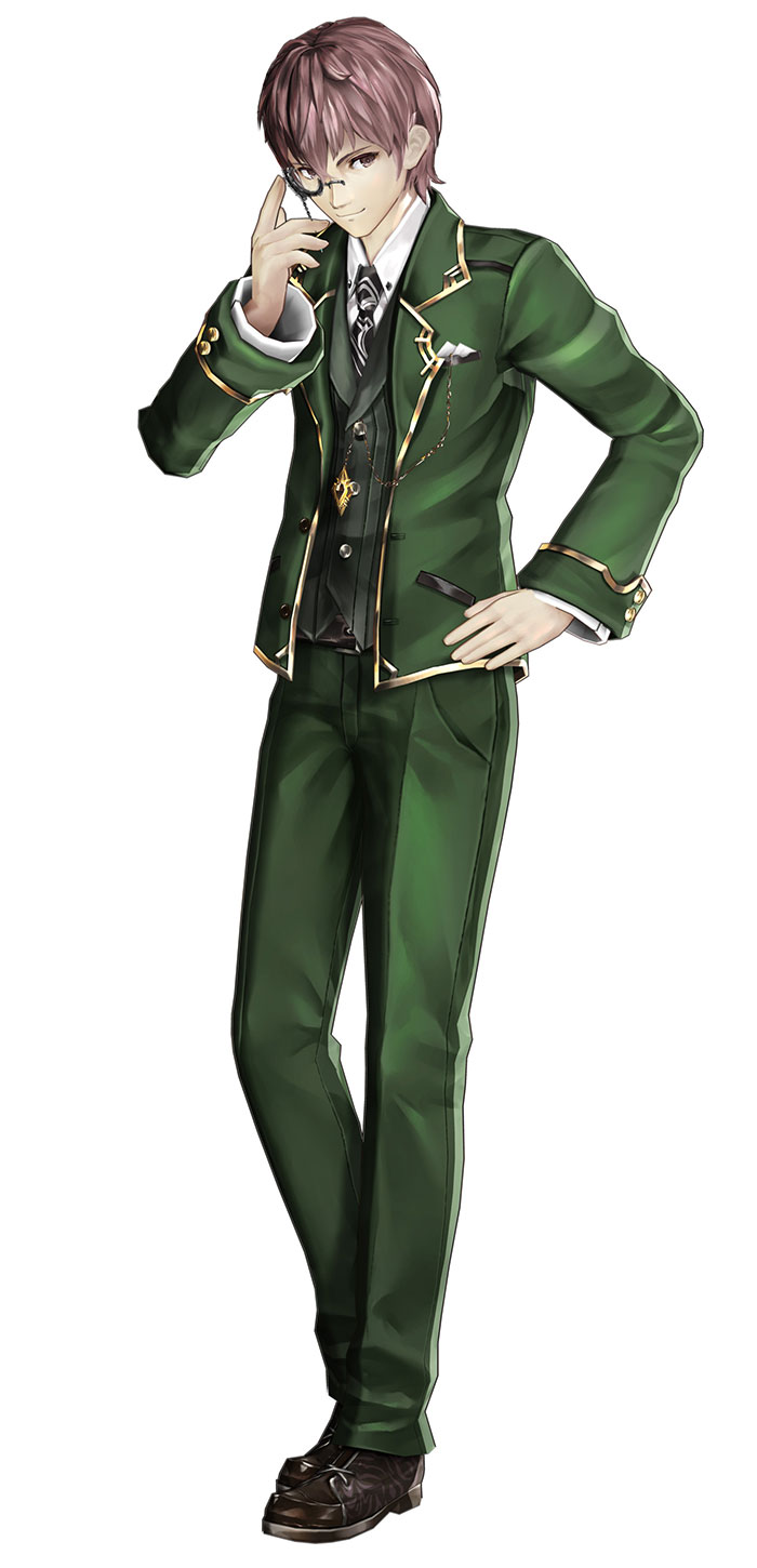 Professor Alucard Character Art from Nights of Azure