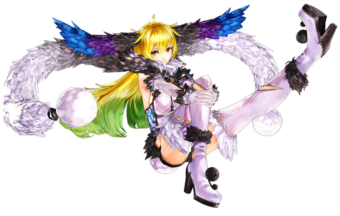 Rabbit Form Character Art from Nights of Azure