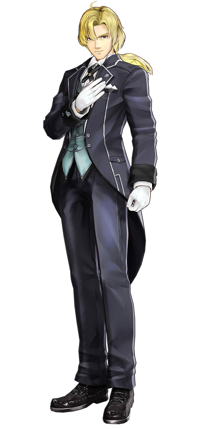 Simon Character Art from Nights of Azure