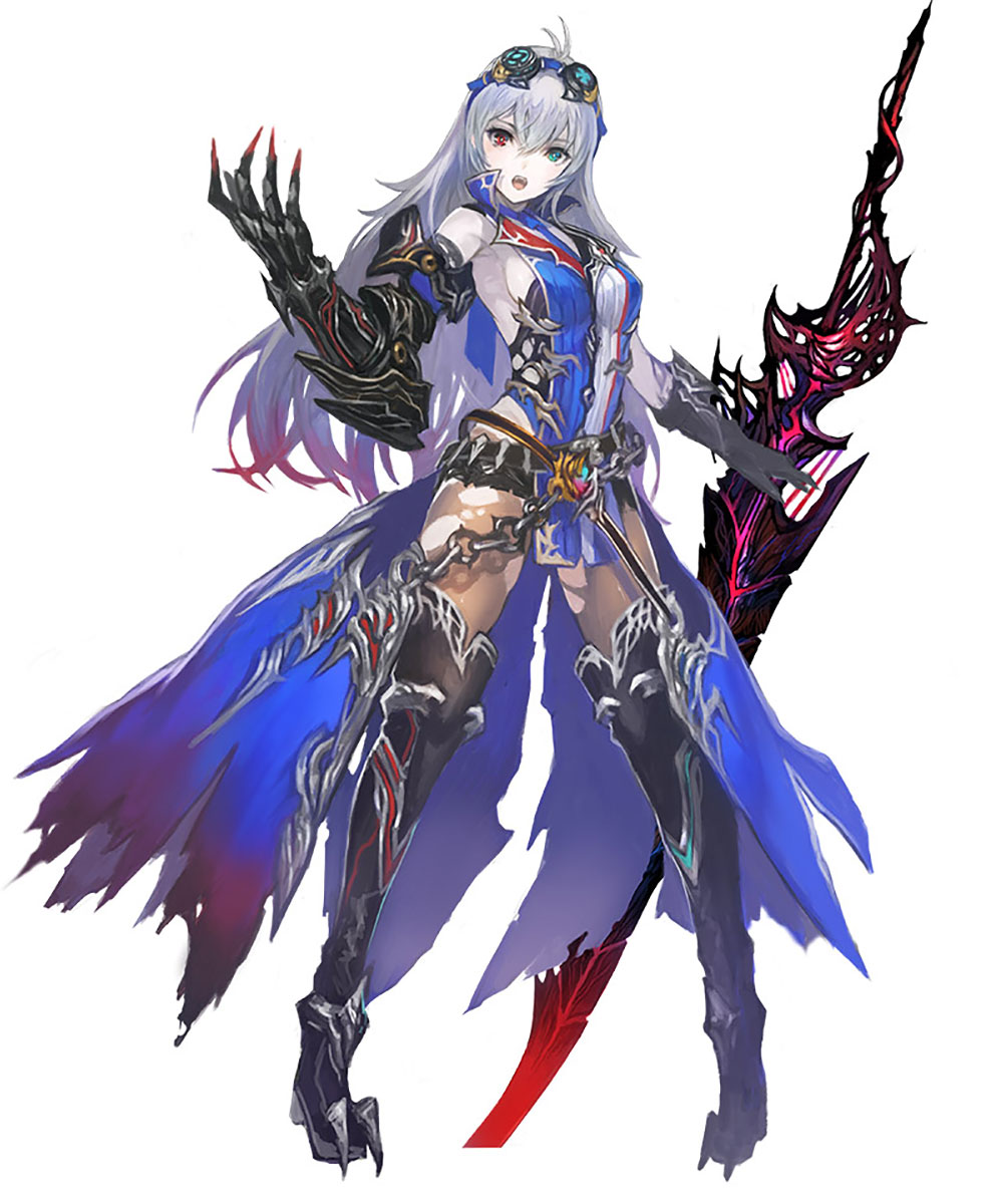 Arnice Character Art from Nights of Azure 2: Bride of the New Moon