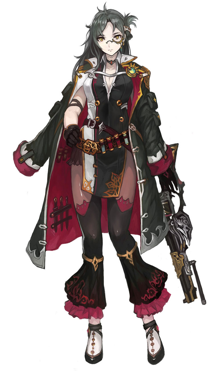 Camilla Character Art from Nights of Azure 2: Bride of the New Moon