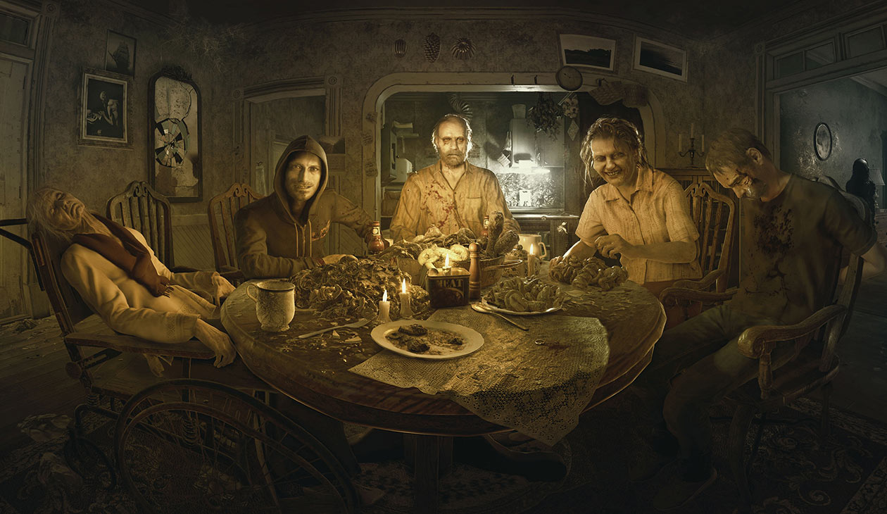 Dinner Key Artwork from Resident Evil 7: Biohazard