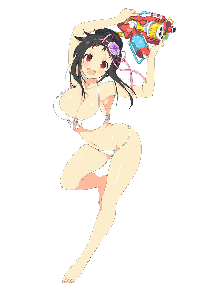 Ayame Character Art from Senran Kagura: Peach Beach Splash