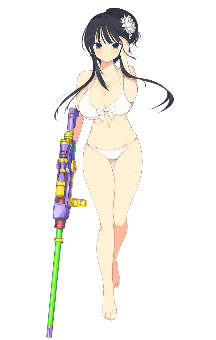 Ikaruga Character Art from Senran Kagura: Peach Beach Splash