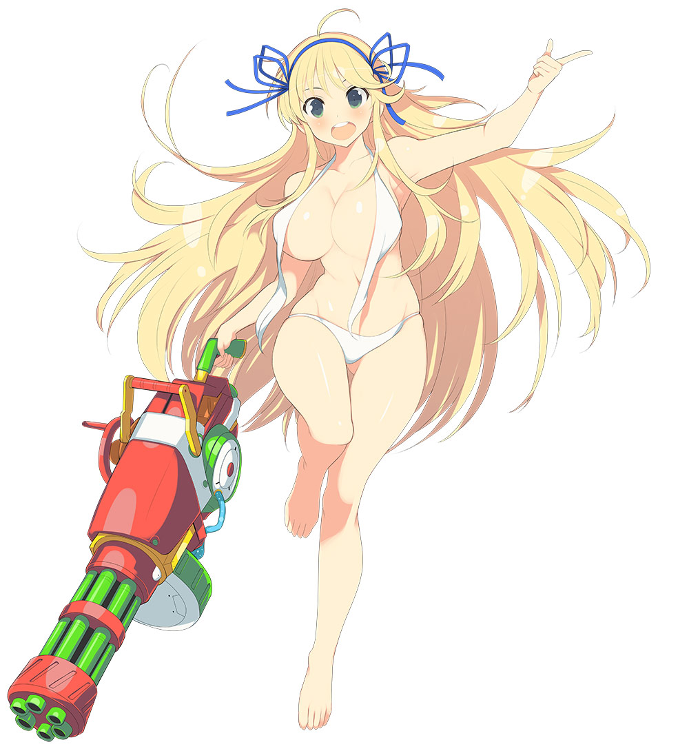 Katsuragi Character Art from Senran Kagura: Peach Beach Splash
