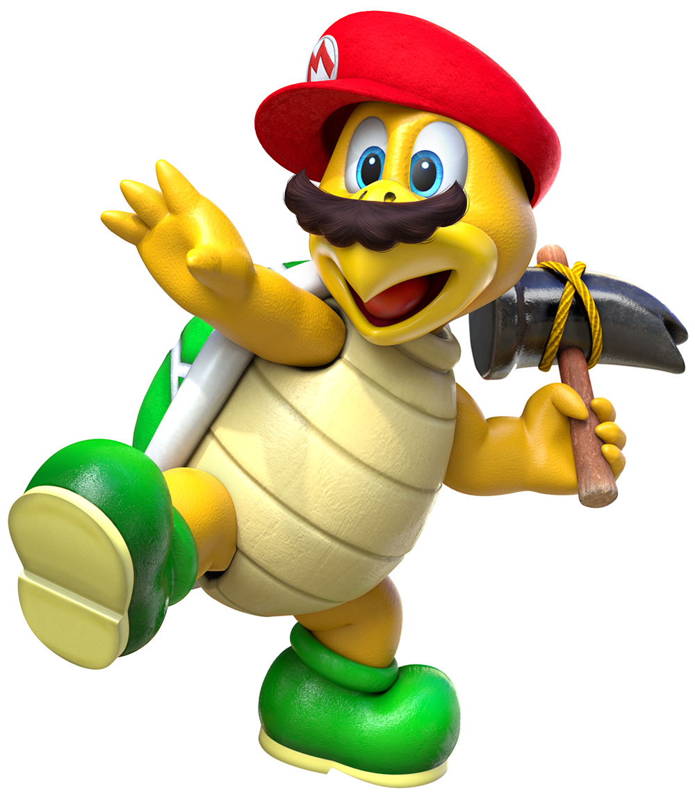 Hammer Bro Character Art from Super Mario Odyssey