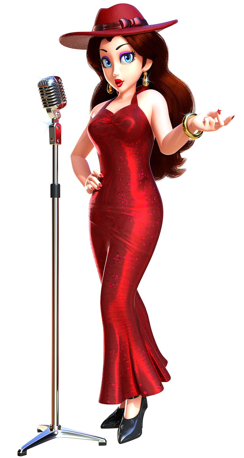 Pauline Character Art from Super Mario Odyssey