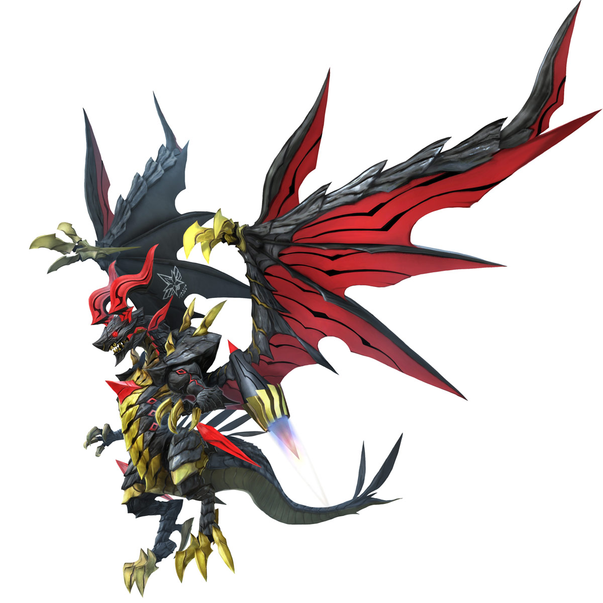 Bahamut Artwork from World of Final Fantasy