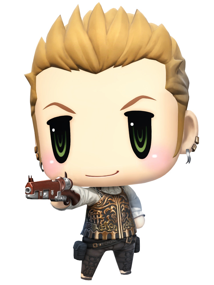 Balthier Character Art from World of Final Fantasy