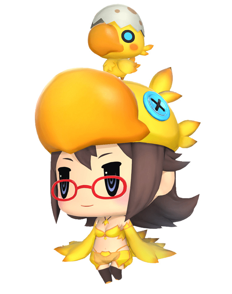 Chocolatte Character Art from World of Final Fantasy