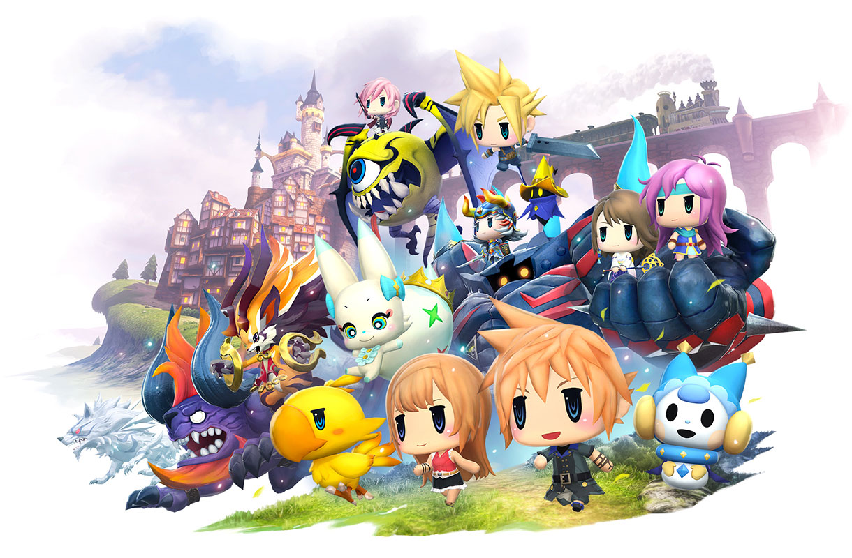 Key Artwork from World of Final Fantasy