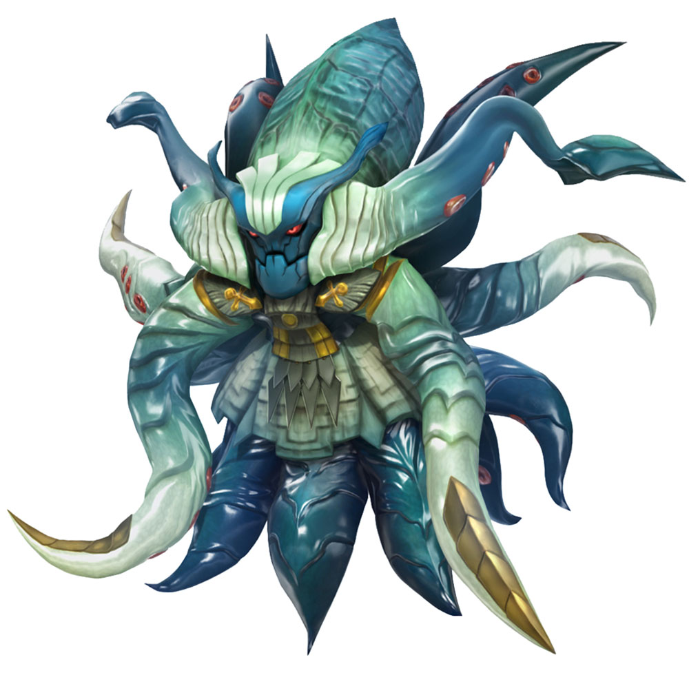 Kraken Artwork from World of Final Fantasy