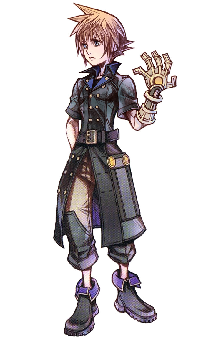 Lann Concept Artwork from World of Final Fantasy