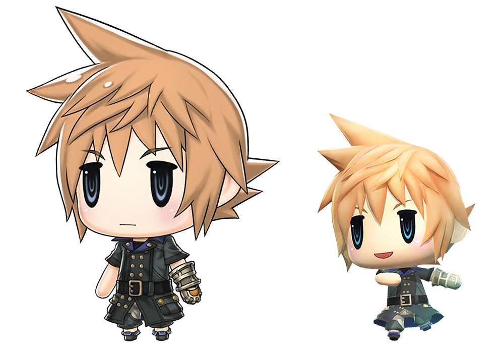 Lann Lilikin Character Art from World of Final Fantasy